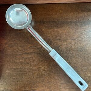 Stainless Steel Measuring Scoop with Gray Handle
